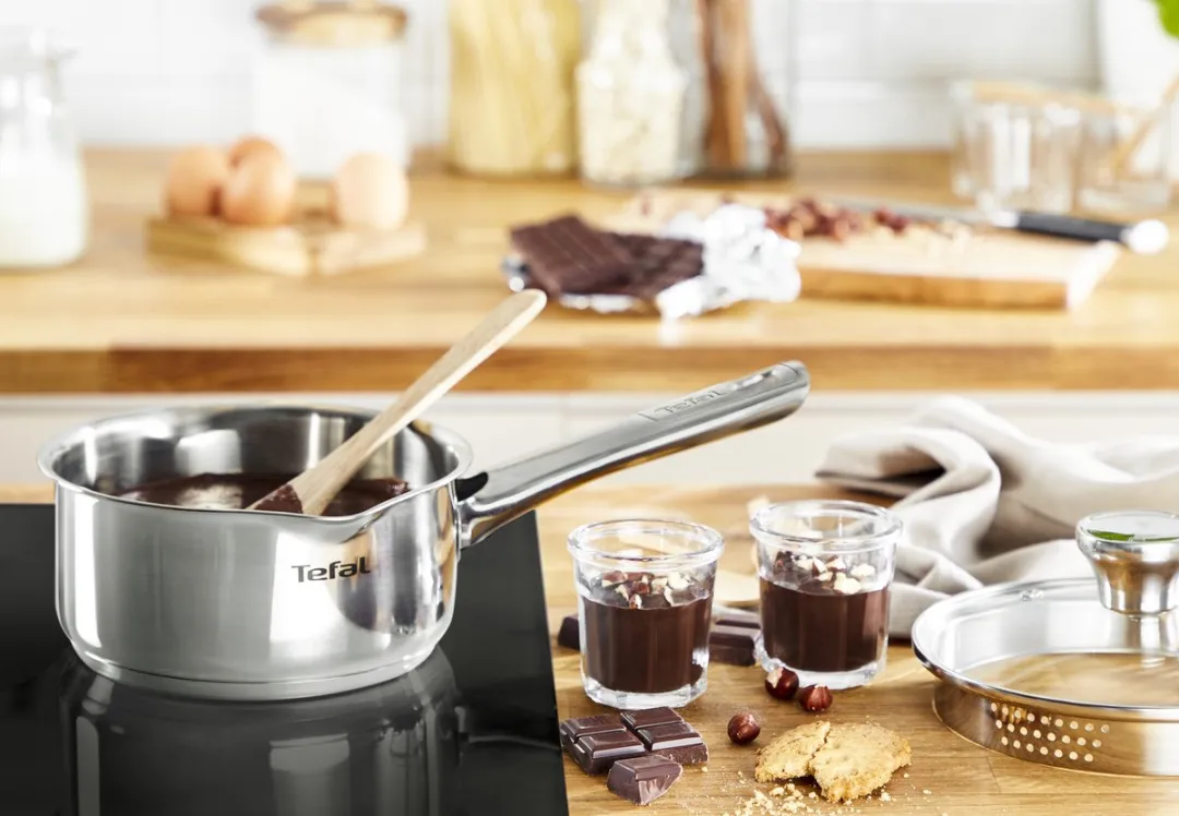 Tefal Duetto Pannenset 4-delig - Ø24cm - RVS