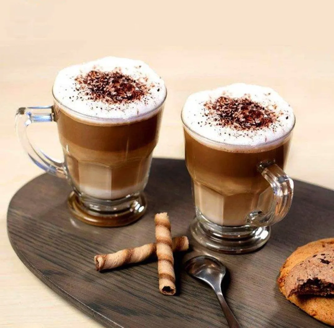 Pasabahçe Casablanca Koffie-Theeglas 270ml - Set van 2