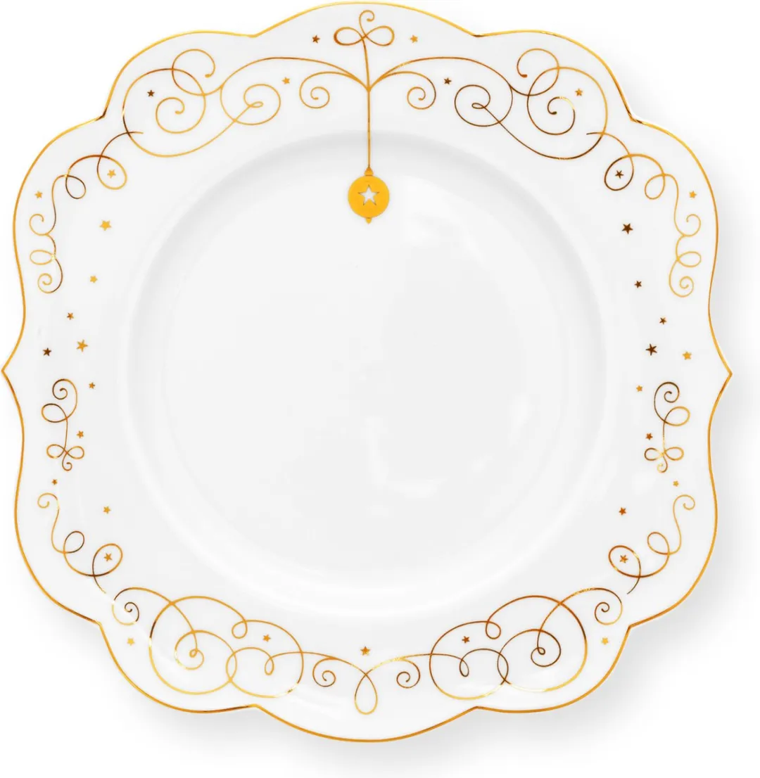 Pip Studio Royal Winter White Dinerbord 28cm