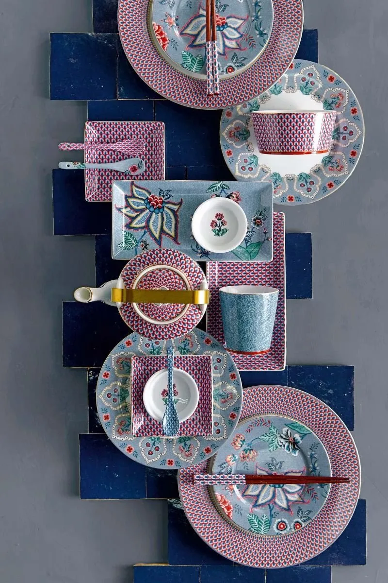 Pip Studio Sushi Giftset - 6-delig - Blauw
