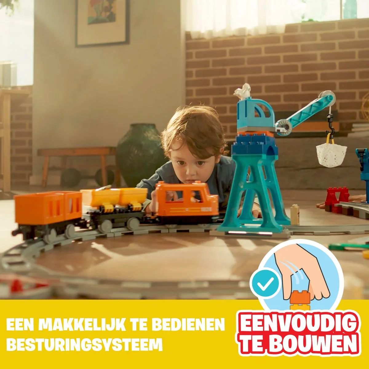 LEGO DUPLO Goederentrein 10875 - 105 Stukken - Groen