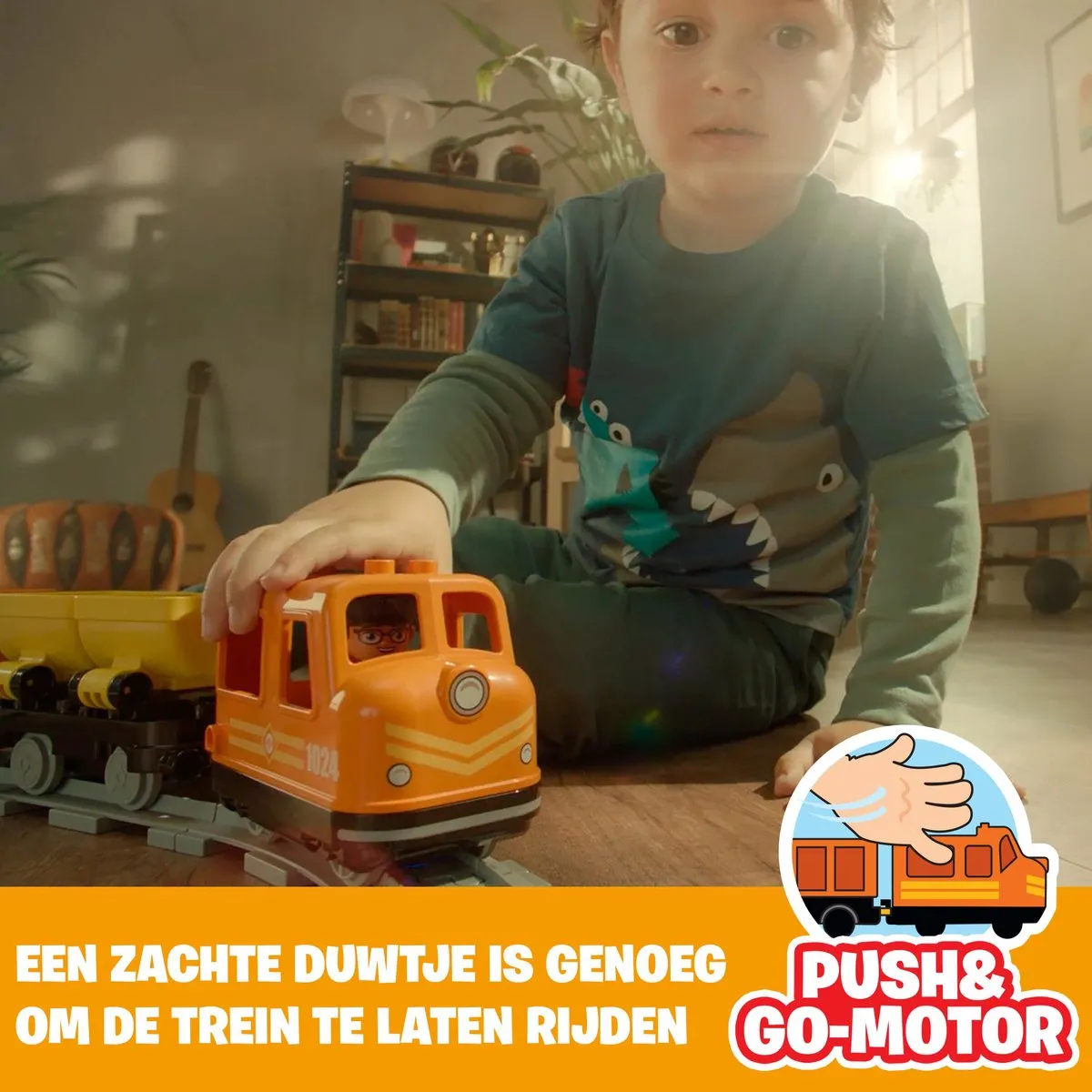 LEGO DUPLO Goederentrein 10875 - 105 Stukken - Groen