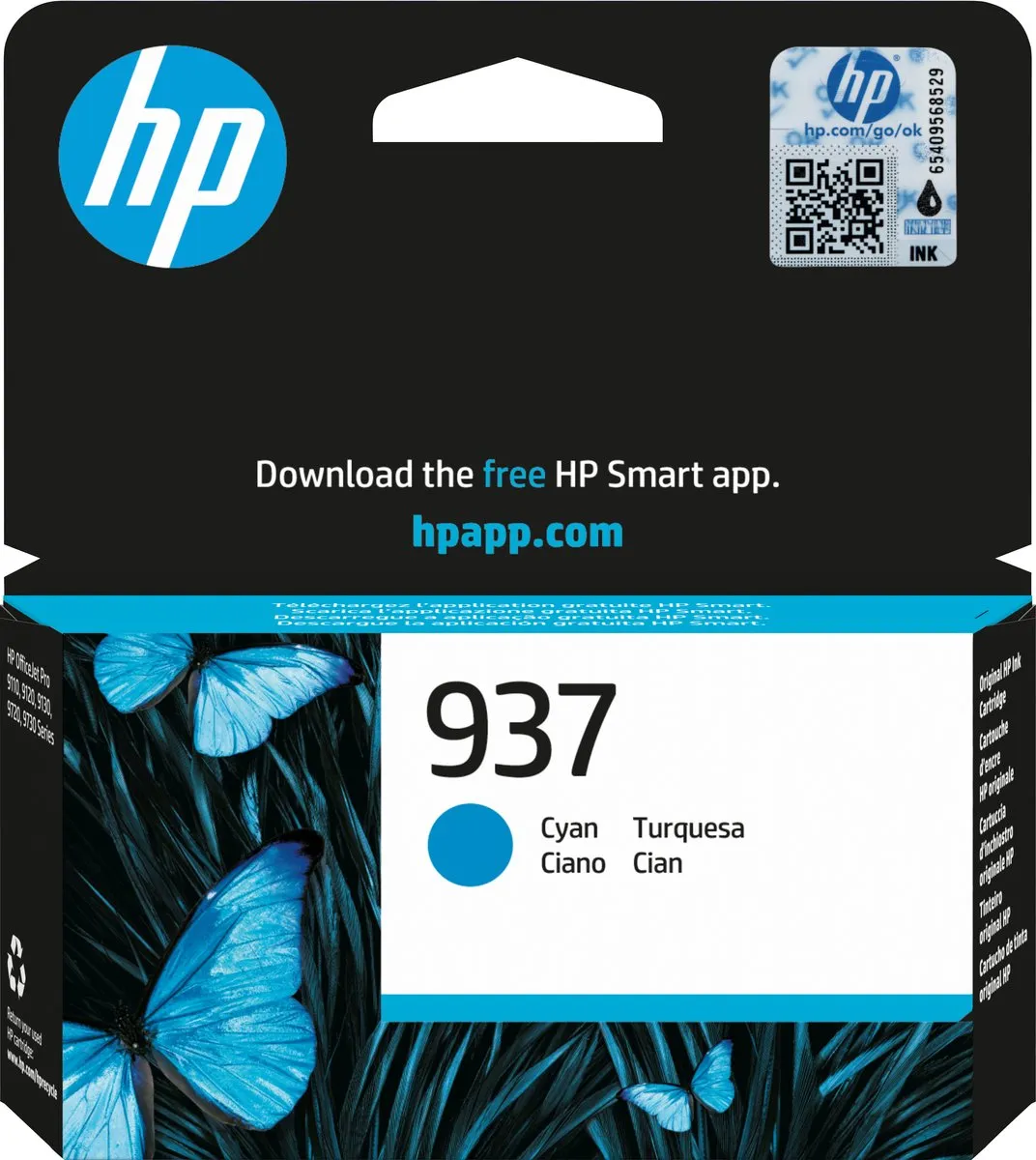 HP 4S6W2NE Inktcartridge - Cyaan