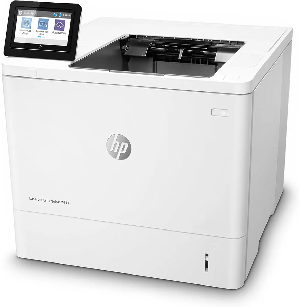 HP LaserJet Enterprise M611dn 7PS84A - B/W Printer - 2x 650 Vel