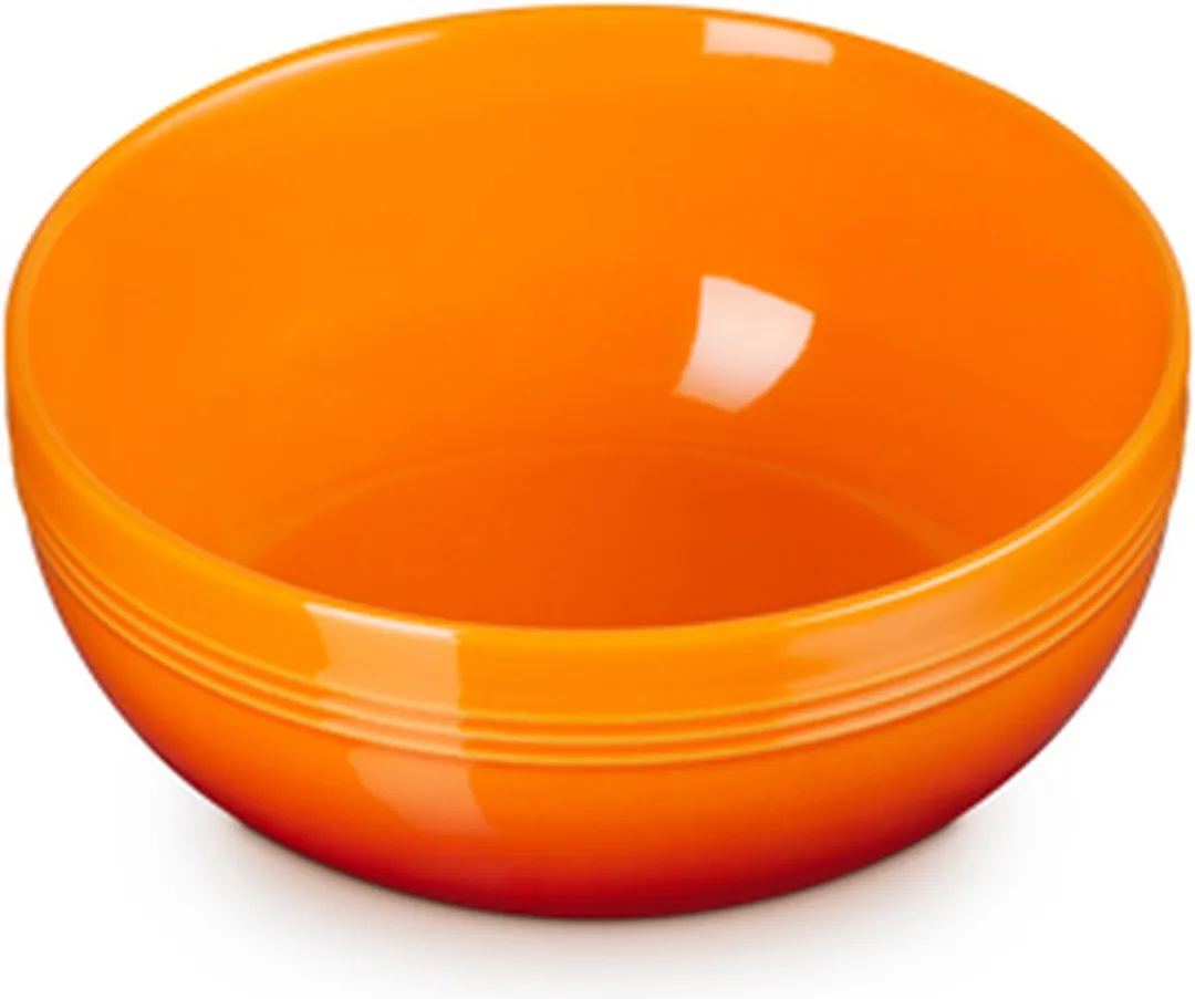 Le Creuset Coupe Ontbijtkommen Oranjerood 16cm - 4 Stuks