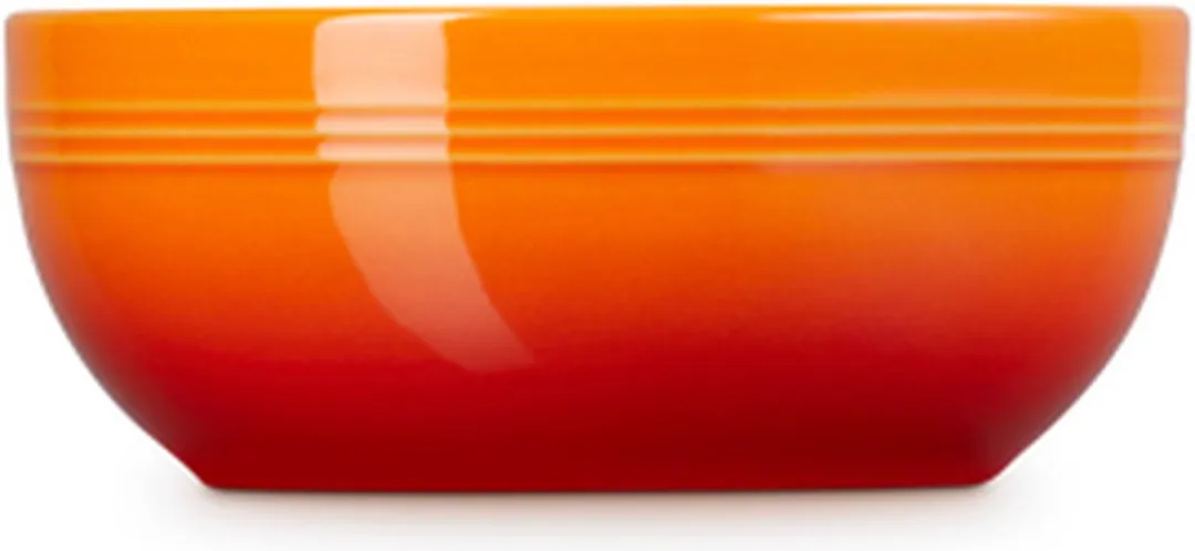 Le Creuset Coupe Ontbijtkommen Oranjerood 16cm - 4 Stuks