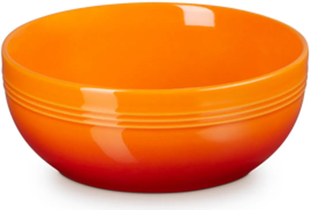 Le Creuset Coupe Ontbijtkommen Oranjerood 16cm - 4 Stuks