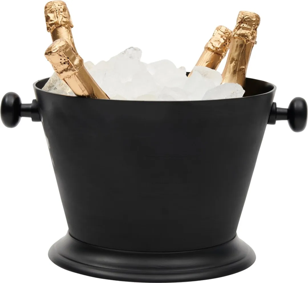 Riviera Maison Champagnekoeler - Zilver - 40x31,5x22,5cm
