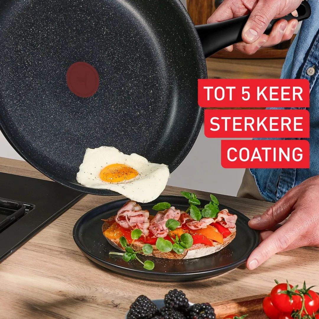 Tefal Ultimate G3360423 Koekenpan 24cm - Inductie - Zwart