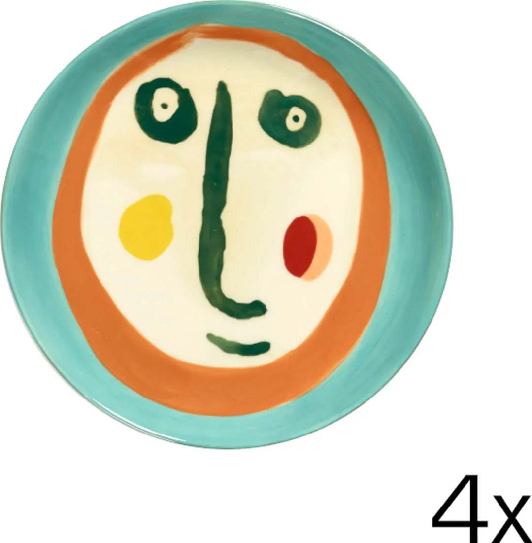 Serax Ottolenghi Feast Bord XS Mix - 16cm - 4 Stuks