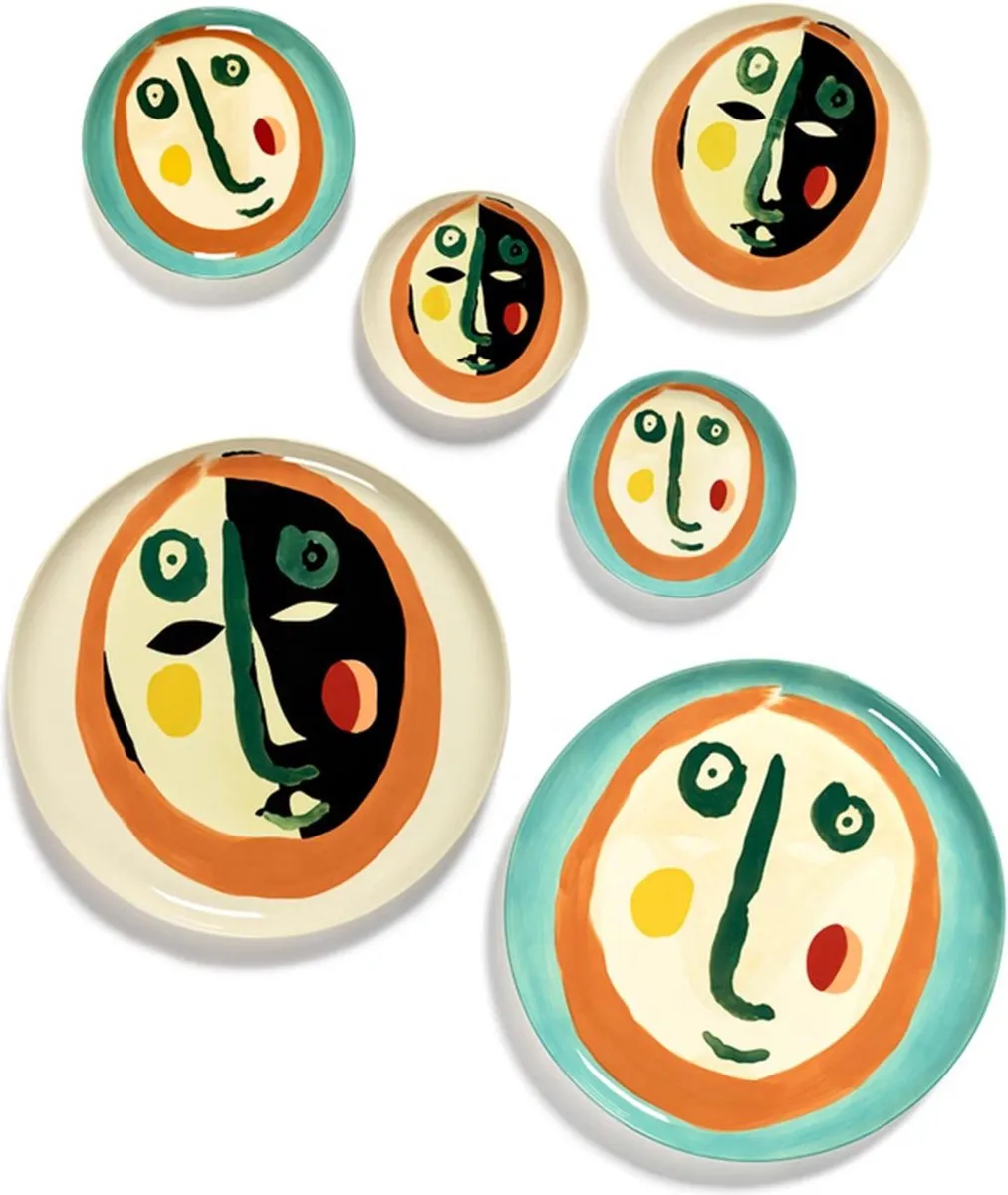 Serax Ottolenghi Feast Bord XS Mix - 16cm - 4 Stuks - afbeelding 6 van 6
