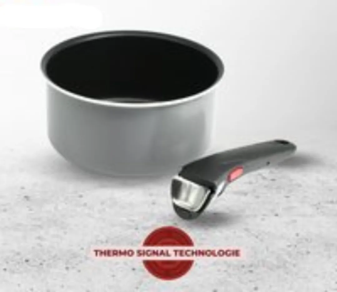 Tefal Ingenio Easy Cook'N Clean 3-delig Pannenset - 22cm + 18cm - Grijs
