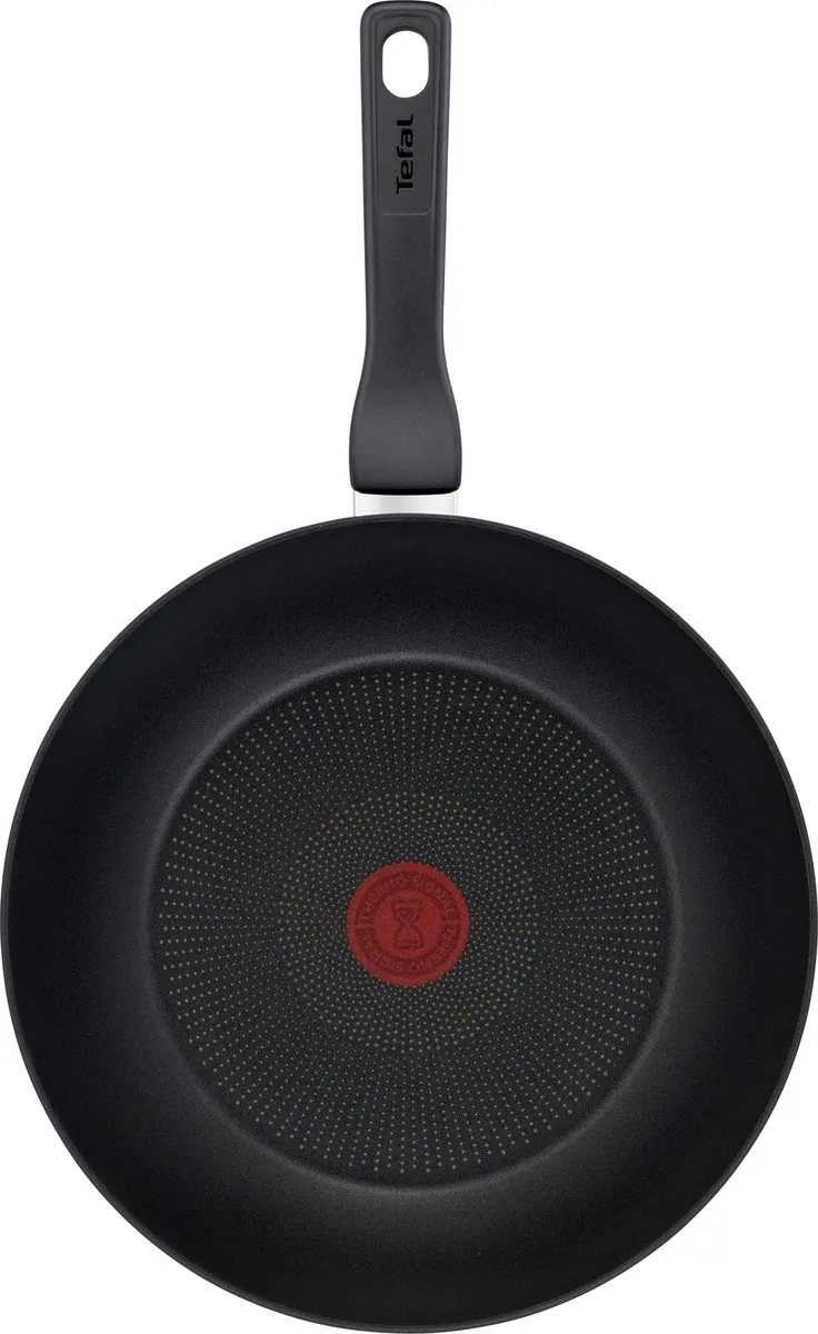 Tefal Hard Titanium Pro Wokpan Ø28cm - Inductie - Zwart