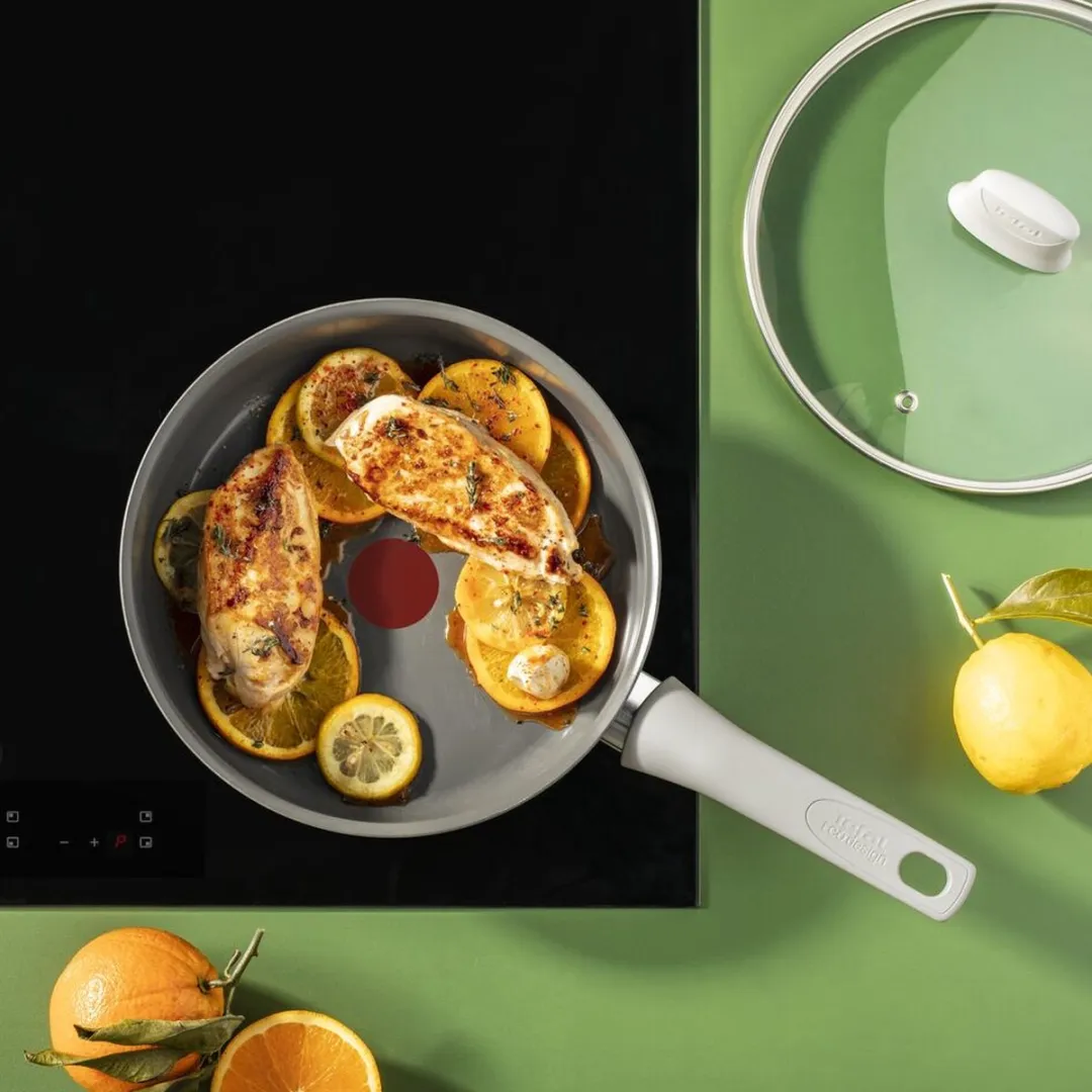 Tefal Renew ON Hapjespan Ø24cm - Keramisch - Grey