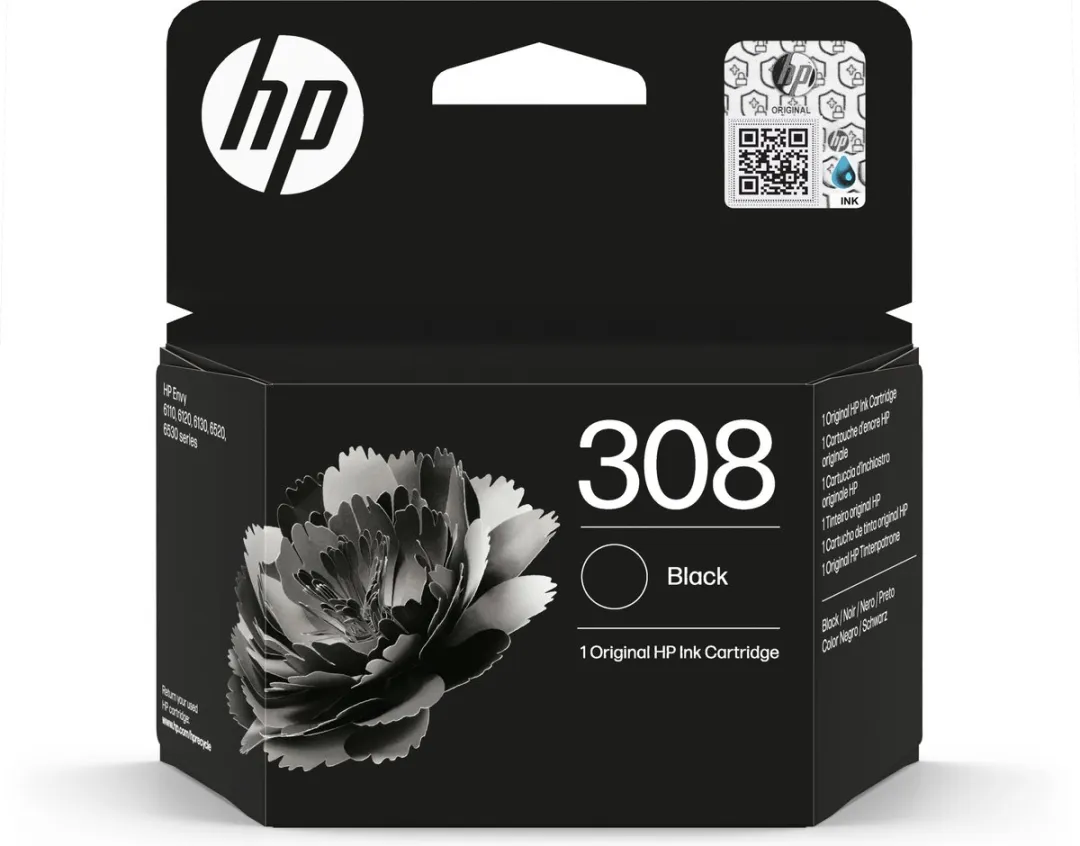 HP 308 Inktcartridge 7FP21UE - Zwart