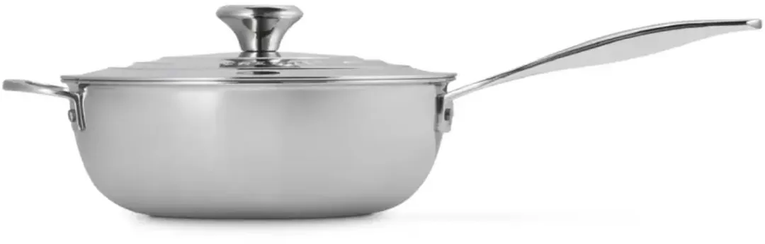 Le Creuset Signature Sauteerpan 24cm - 3.3L - RVS - afbeelding 6 van 6