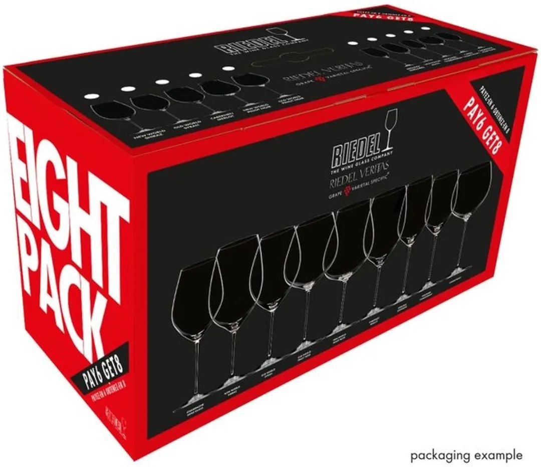 Riedel Veritas Champagneglazen 449ml - 8 Stuks