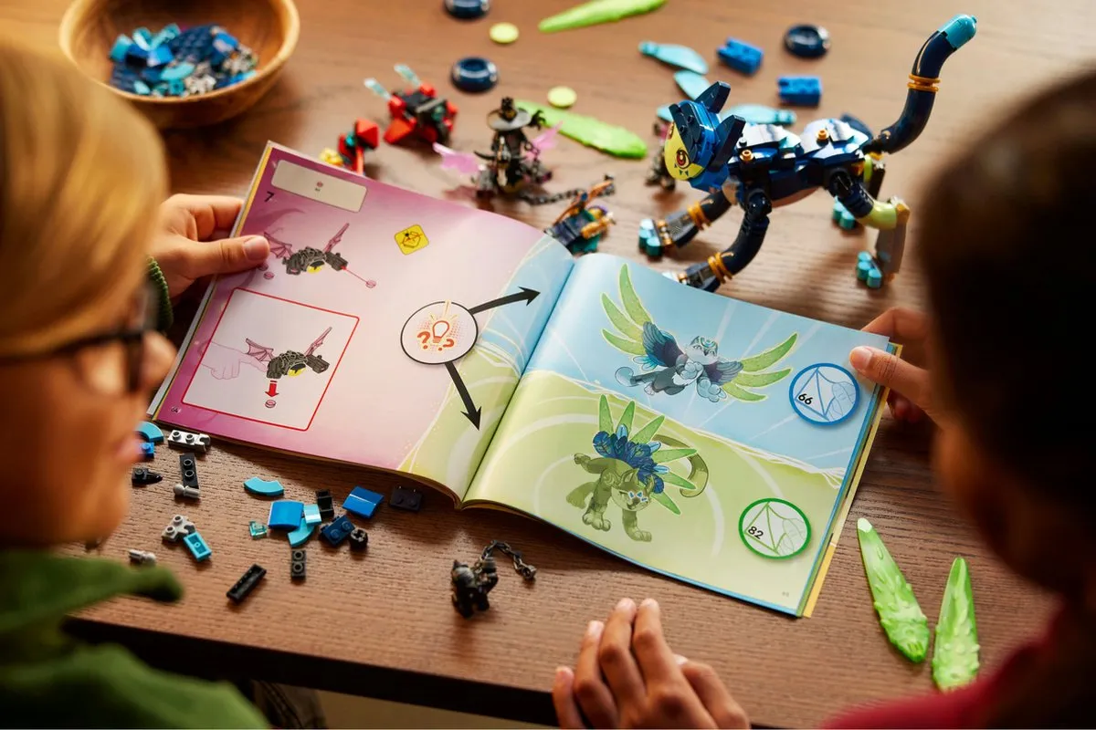LEGO DREAMZzz Zoey en Zian Kattenuil 71476 - 437 Stukken