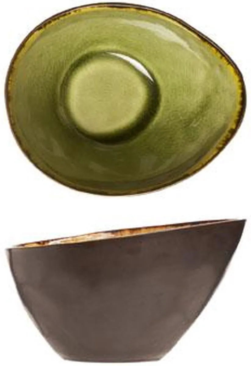 Cosy&Trendy Kom Mossa 15x11cm Groen - 500ml