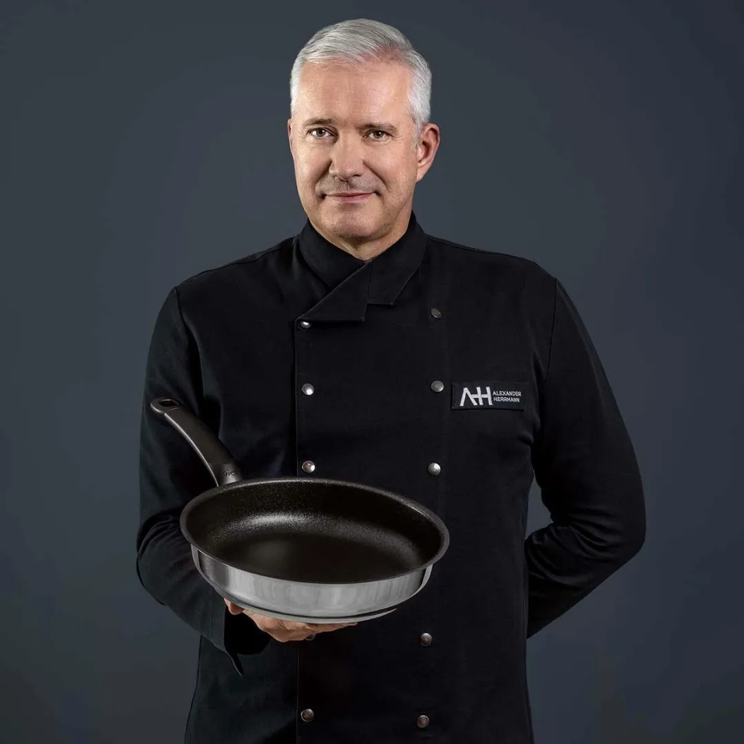 Fissler Adamant Premium Koekenpan 24cm - Zwart/RVS
