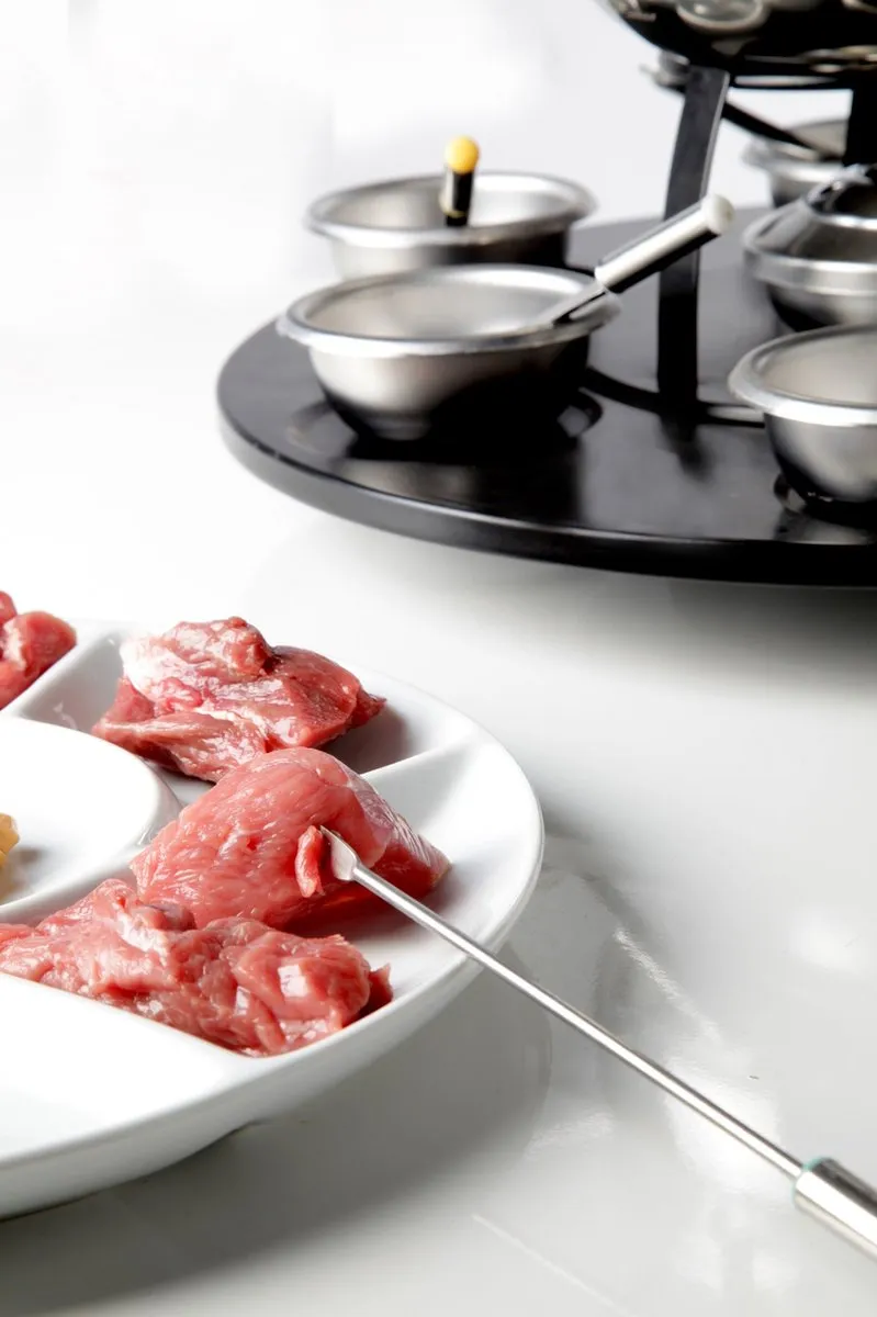 Cosy&Trendy Gourmetborden 6 Vaks - 23,5cm - 4 Stuks