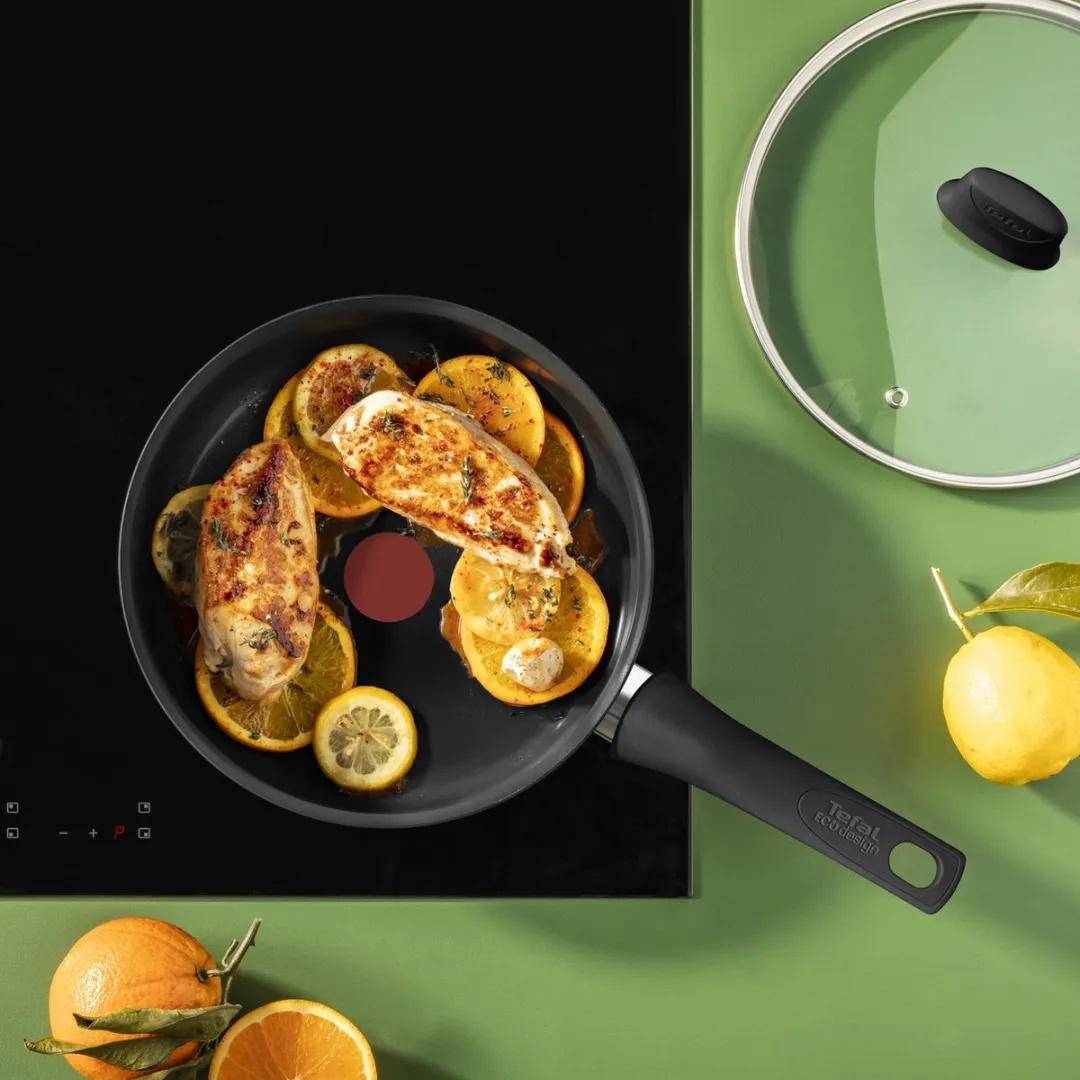 Tefal Renew Black ON Keramische Hapjespan 24cm - Inductie