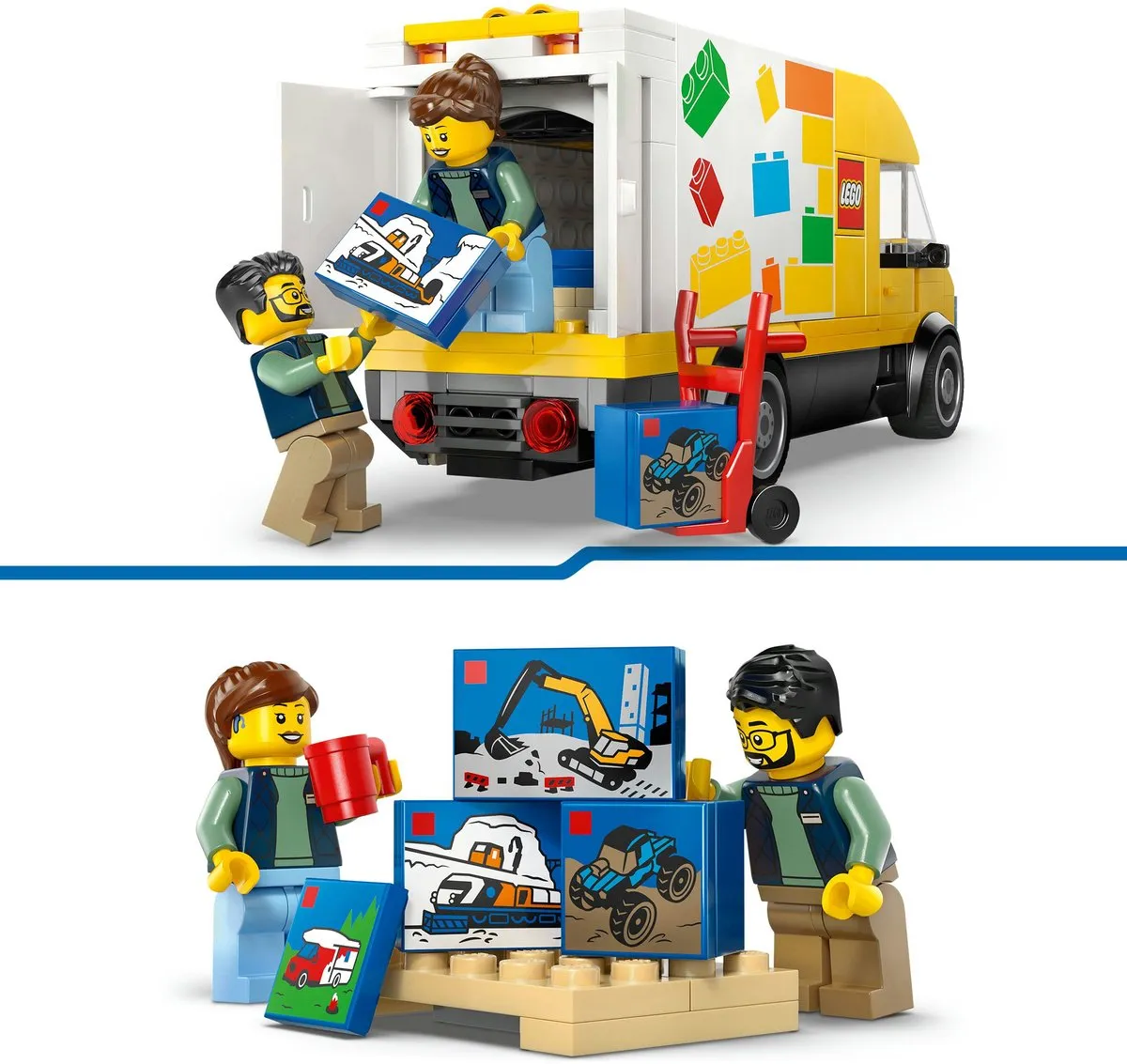 LEGO City Bestelwagen 60500 - 276 Stukken - 2 Minifiguren