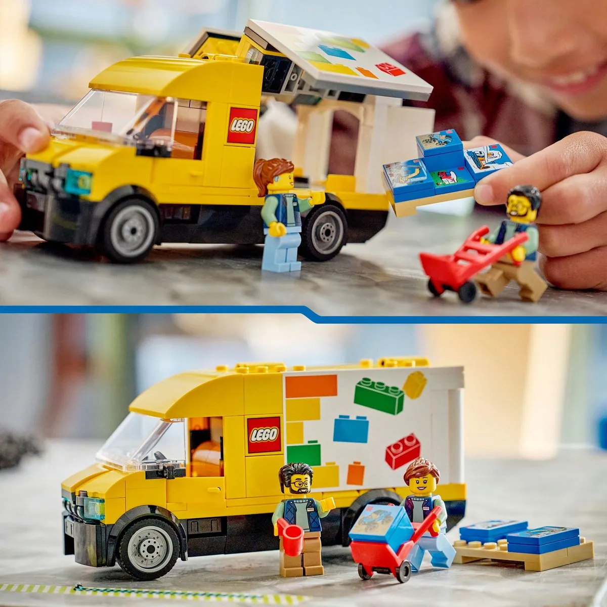 LEGO City Bestelwagen 60500 - 276 Stukken - 2 Minifiguren - afbeelding 6 van 6
