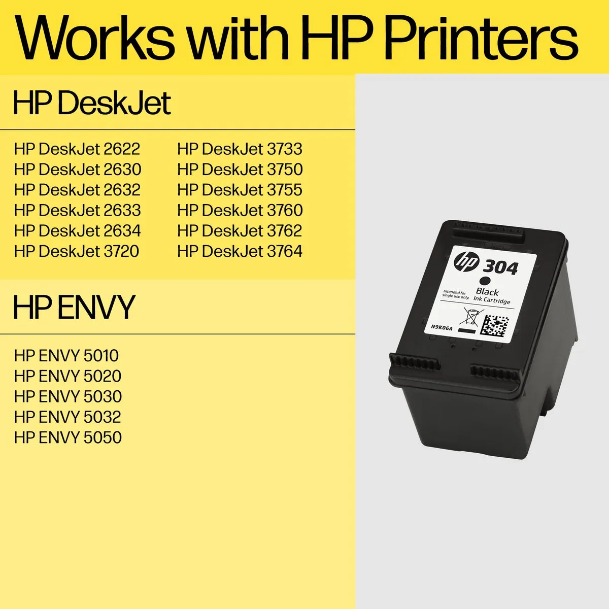 HP 304XL - Inktcartridge - Origineel - Hoge capaciteit - Kleur