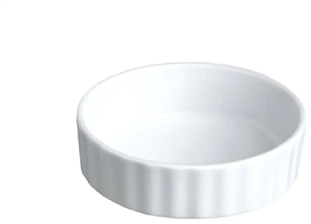 Cosy&Trendy Crème Brûlée Schaaltjes 12cm - 4 Stuks - Wit
