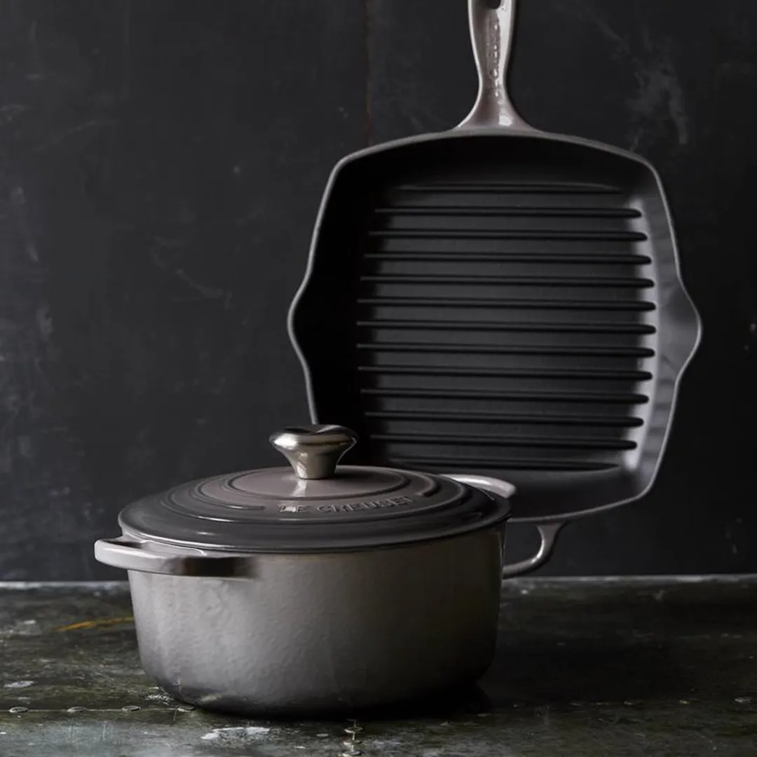 Le Creuset Grillpan Signature Flint 26cm