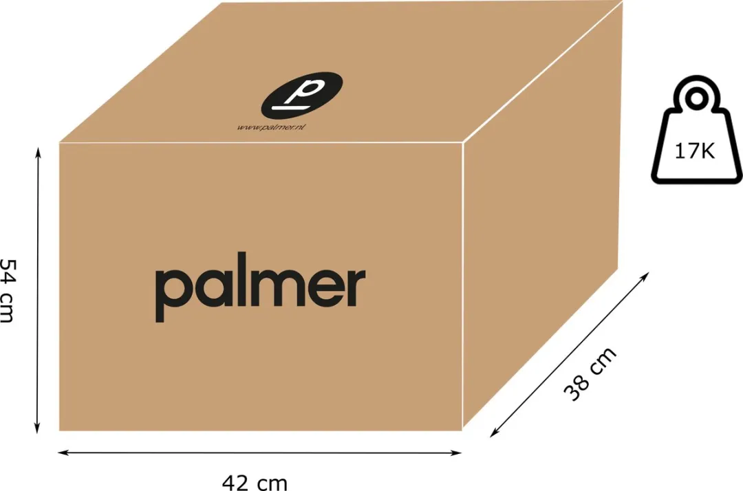 Palmer Sandy Loam Bordenset 24-delig - Blauw - 6 Personen