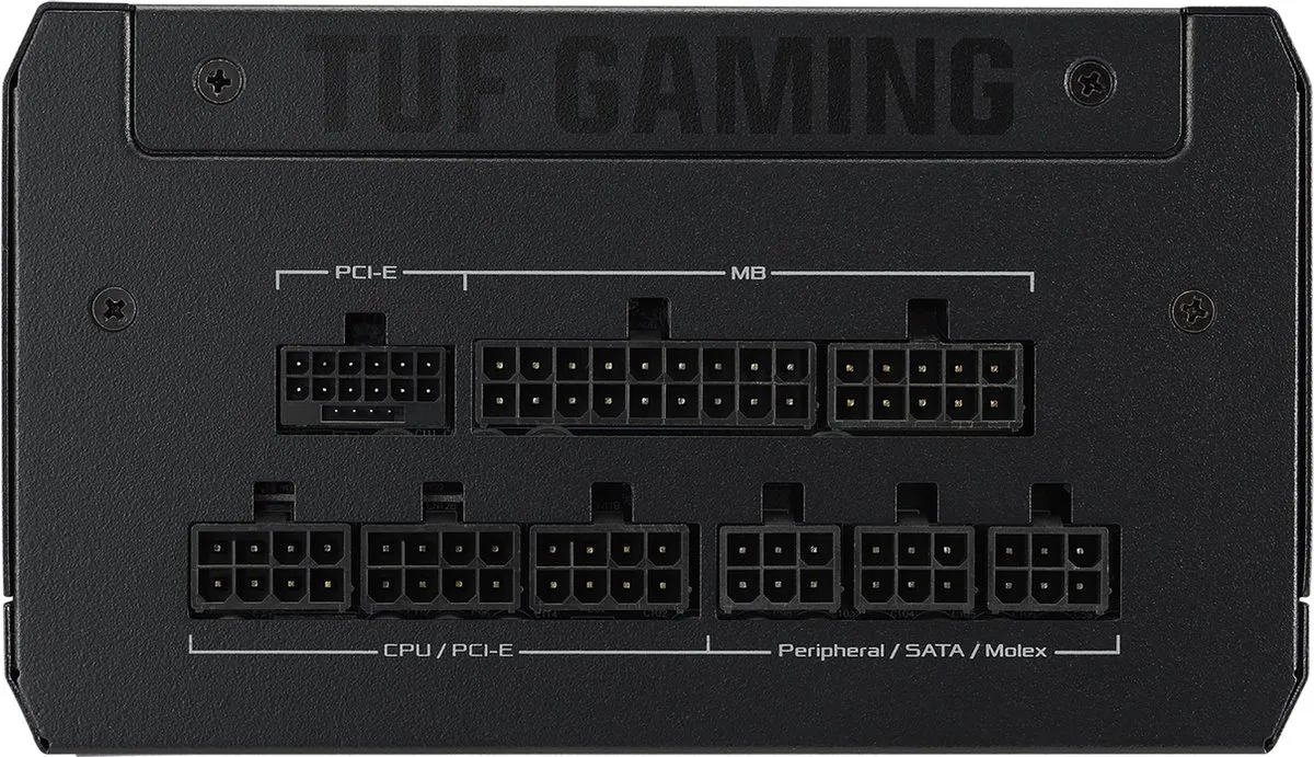 ASUS TUF Gaming 750W Voeding - 750W - Zwart