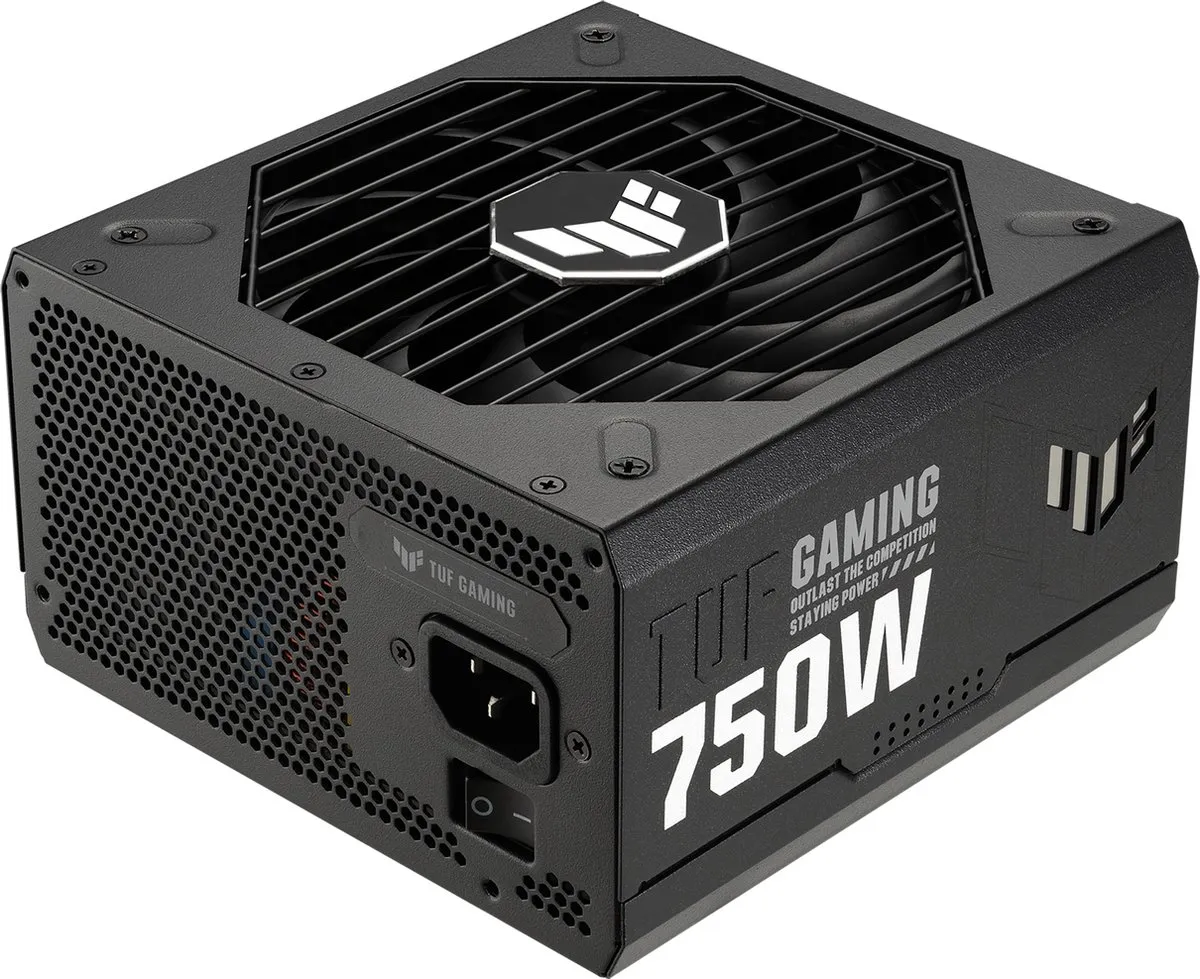 ASUS TUF Gaming 750W Voeding - 750W - Zwart