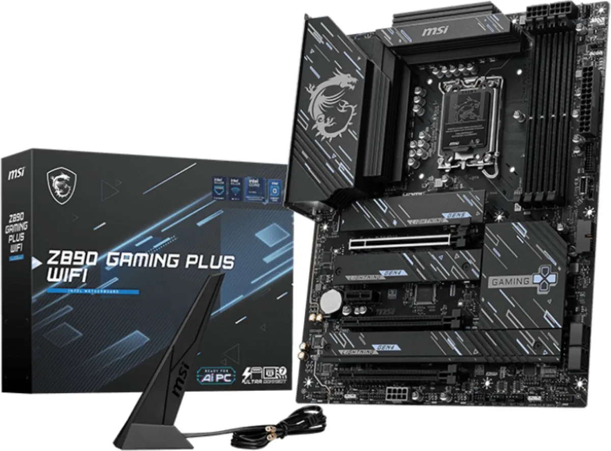 MSI Z890 GAMING PLUS WIFI Moederbord