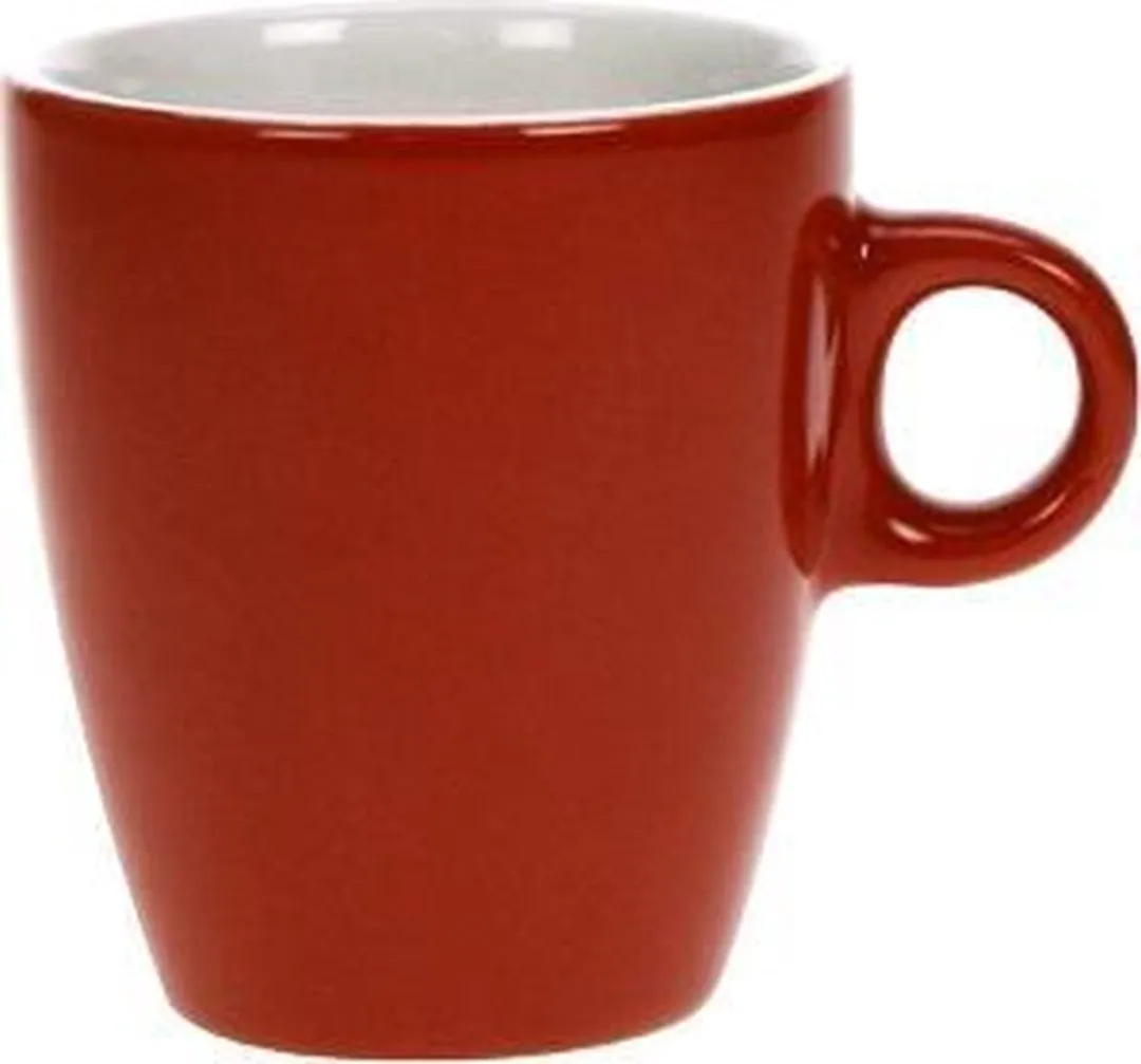Cosy&Trendy Vicky Beker 19cl - Rood - Set van 6