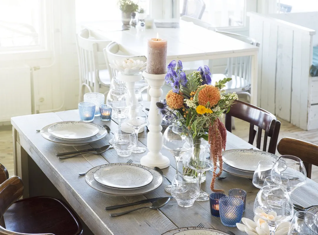 Cosy&Trendy Tessa Blauw Dinerbord 26,3cm