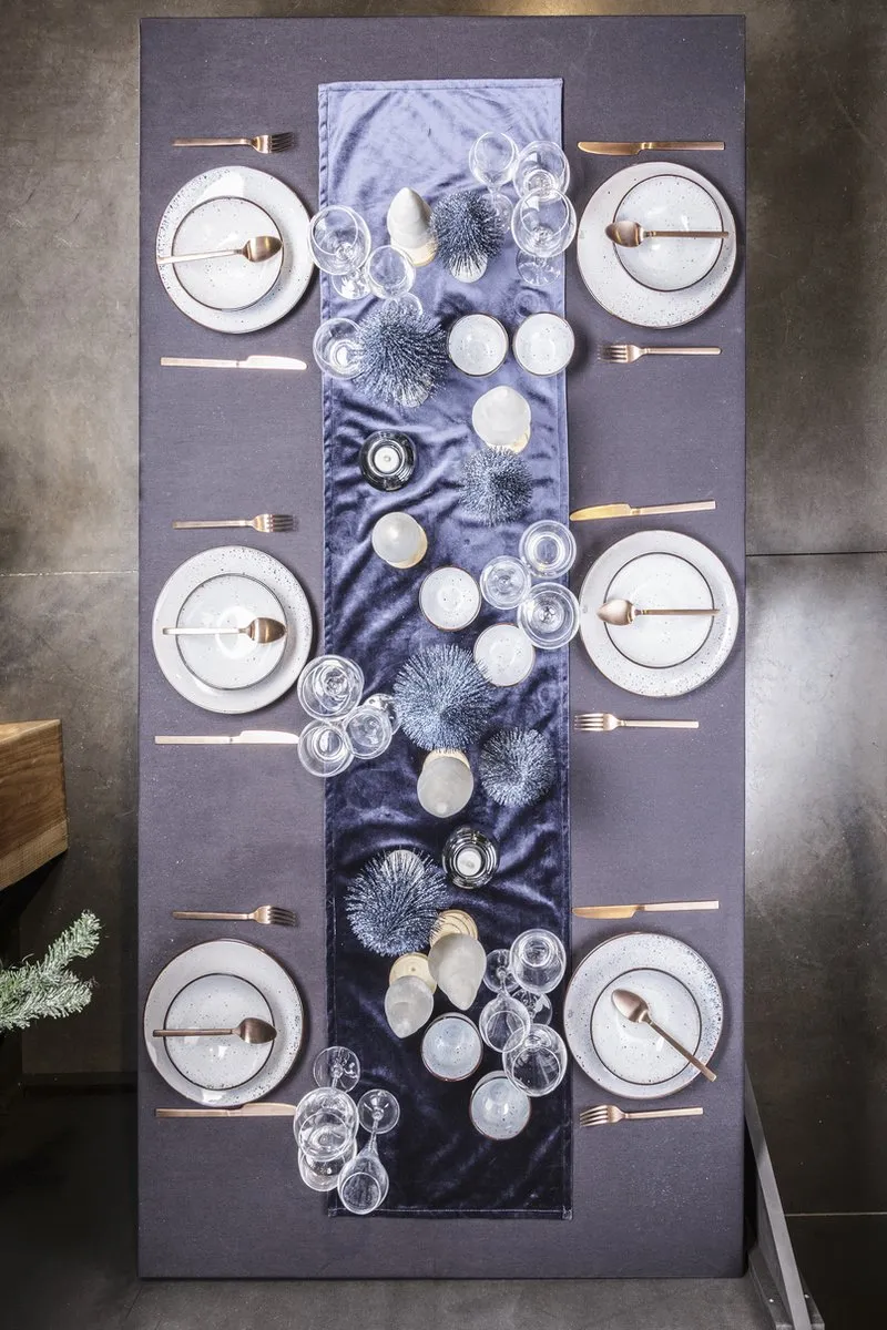 Cosy&Trendy Tessa Blauw Dinerbord 26,3cm