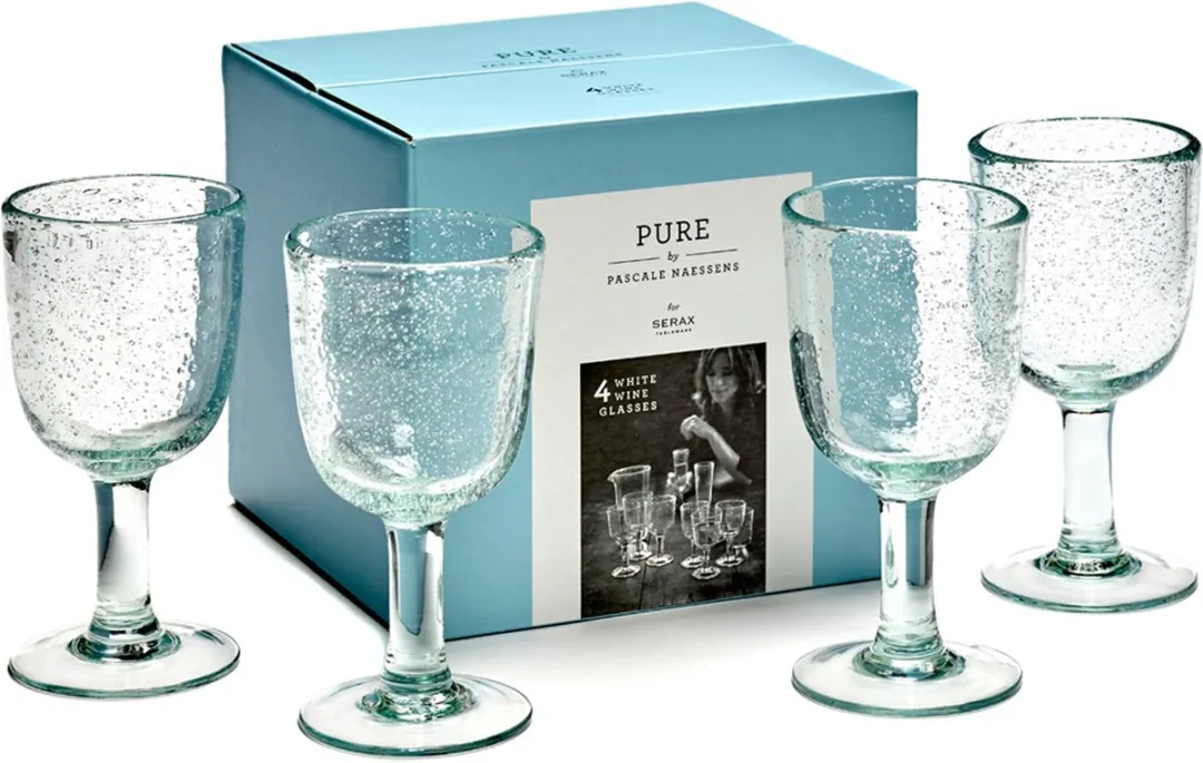 Serax Pascale Naessens Rode Wijnglas 20cl - 4 Stuks