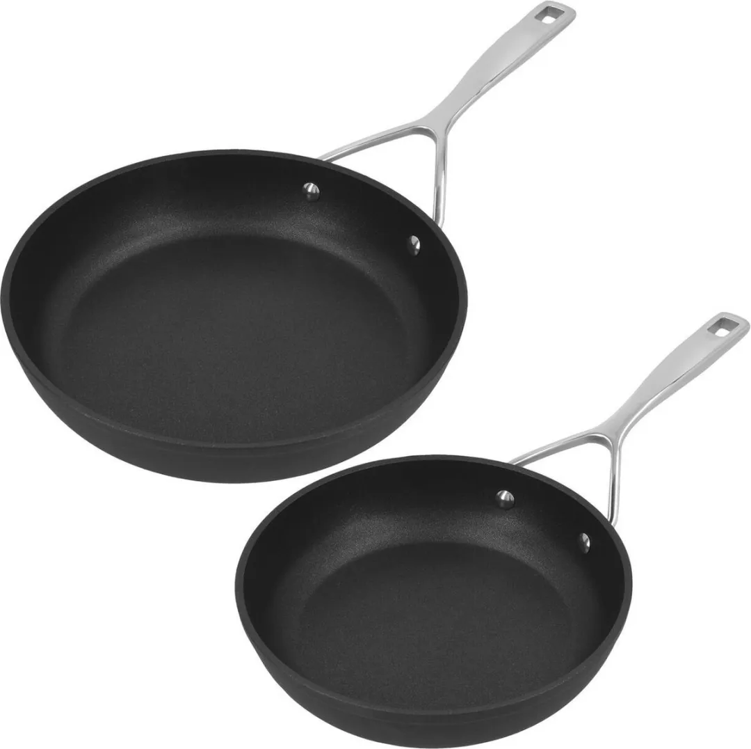 DEMEYERE Alu Pro Dura Glide Koekenpannenset 20 & 24cm - Titanium