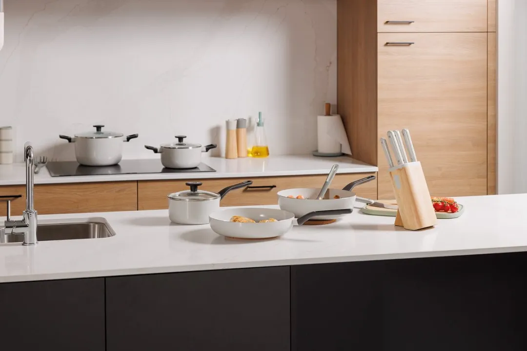BergHOFF LEO 7-delige Kookpottenset Glints Spirit - Wit - PFAS-vrij