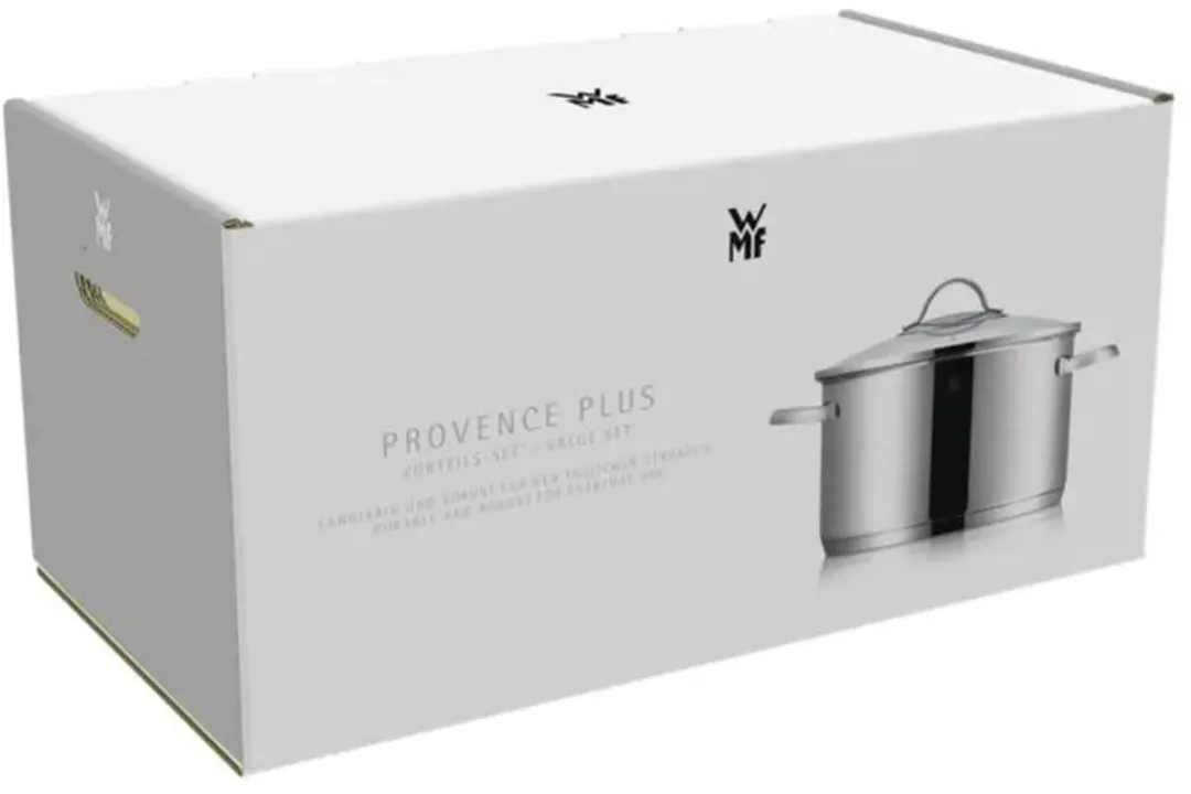 WMF Provence Plus - Pannenset - 5-delig - Geschikt voor Inductie - RVS - Inclusief Deksels