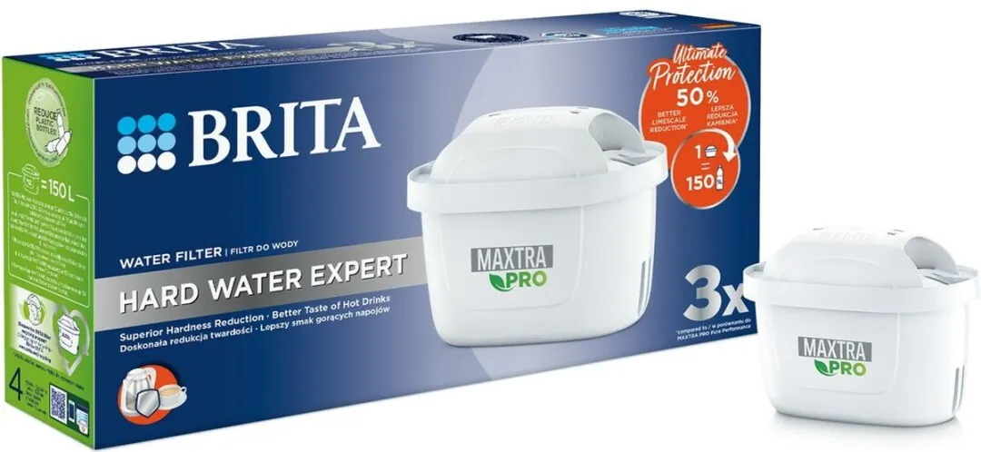 BRITA Waterfilters Maxtra Pro Hard Water Expert - 3 Stuks