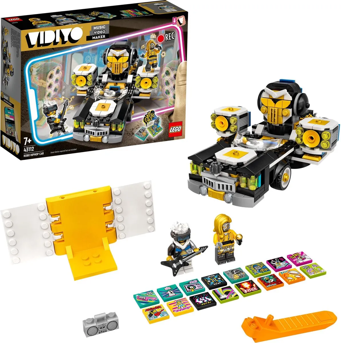 LEGO VIDIYO Robo HipHop Car 43112 - 387 Stukken - Multikleur - afbeelding 6 van 6