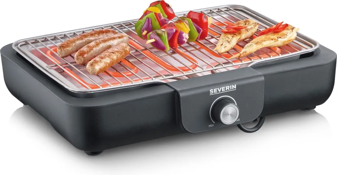 Severin PG 8554 Elektrische Tafel BBQ Grill 2300W - 44,65cm