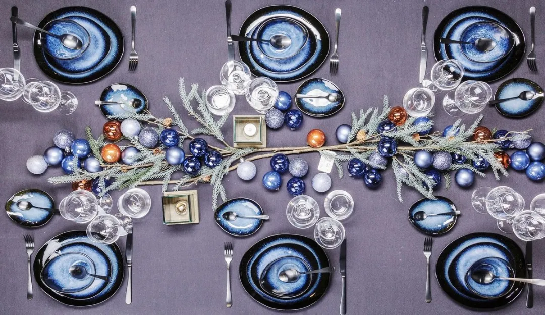 Cosy&Trendy Sapphire Bord 20,5x17,5cm - Blauw