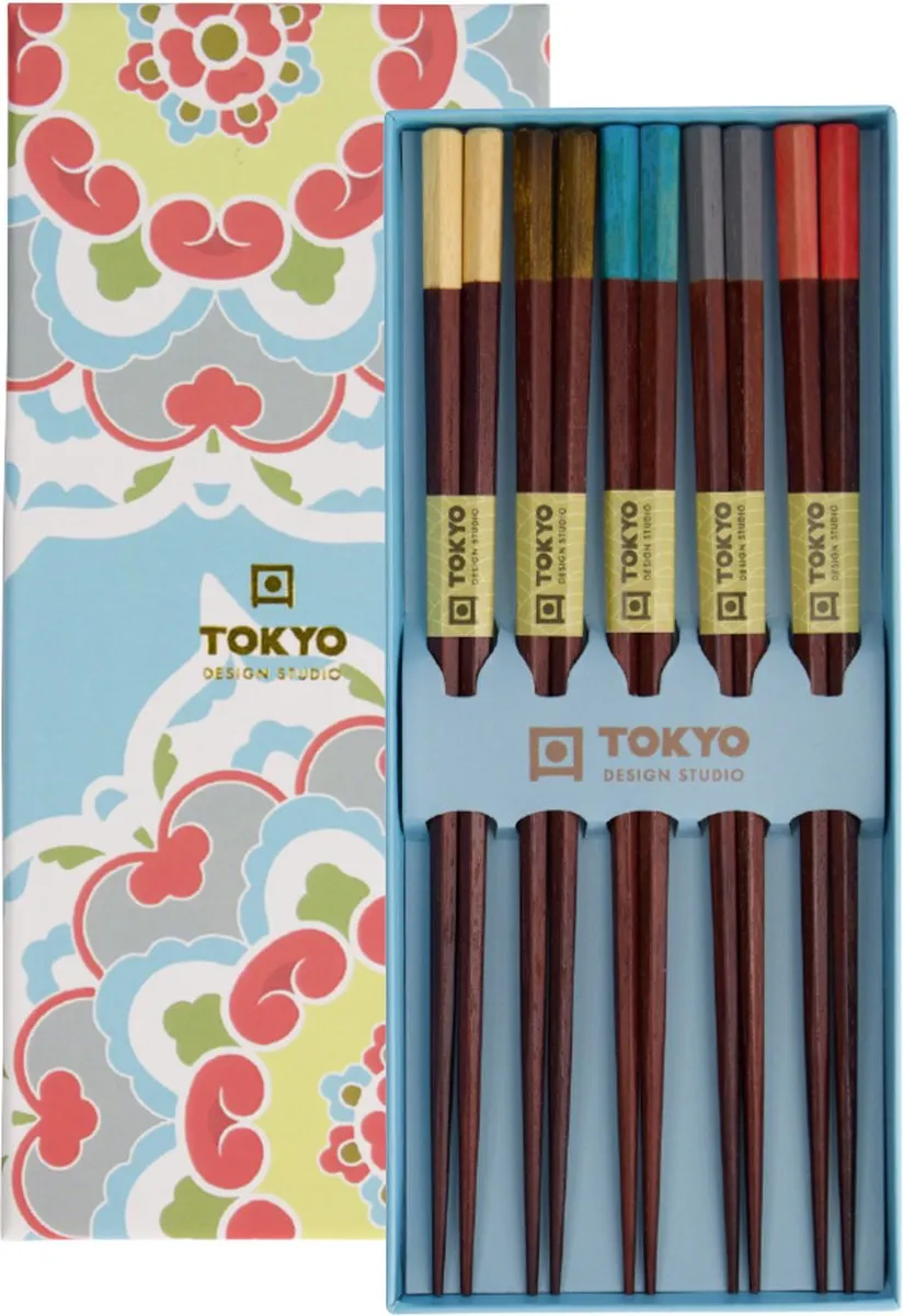 Tokyo Design Studio Eetstokjes Mandela Blauw