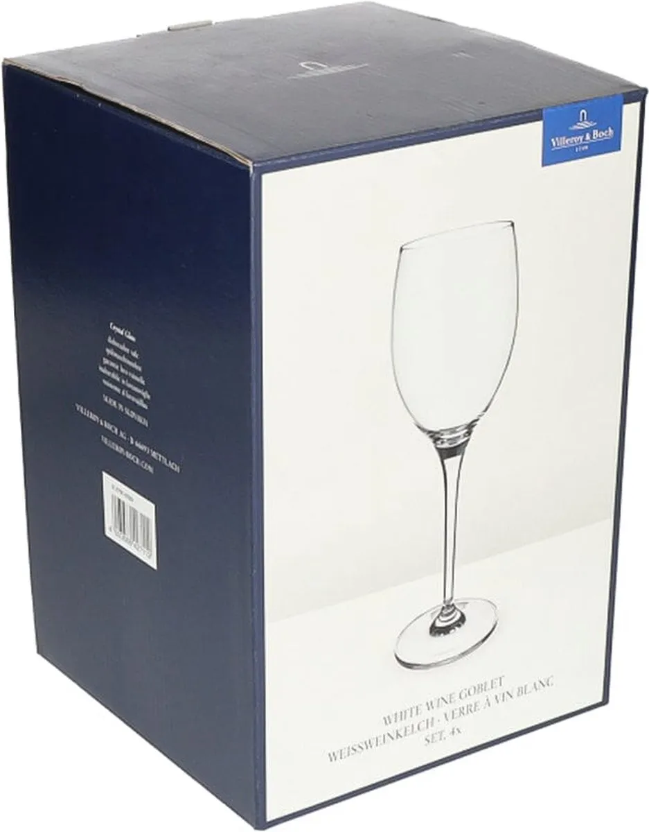 Villeroy & Boch Maxima Witte Wijnglazen - 4 Stuks