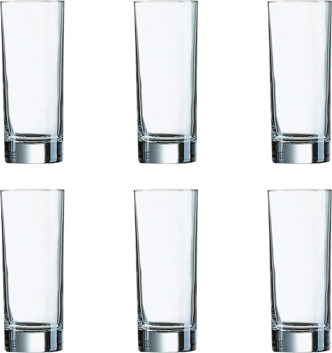 Arcoroc Islande Longdrinkglas 33cl - 6 Stuks