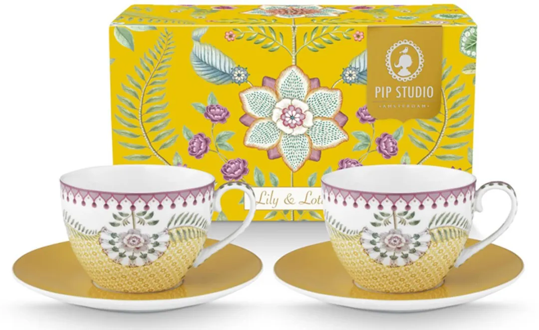 Pip Studio Lily&Lotus Set 4 Stuks